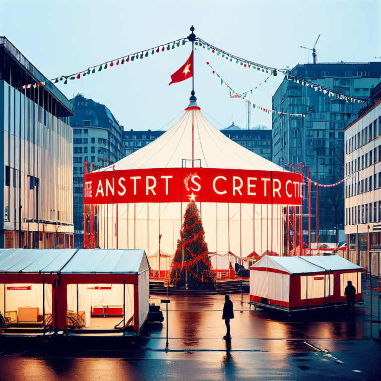 Bellevue Noël: Ein neues Wahrzeichen auf dem Sechseläutenplatz mit Unklarheiten