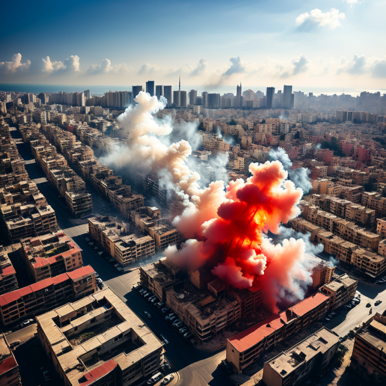 Israels Luftangriff auf Vorort von Beirut