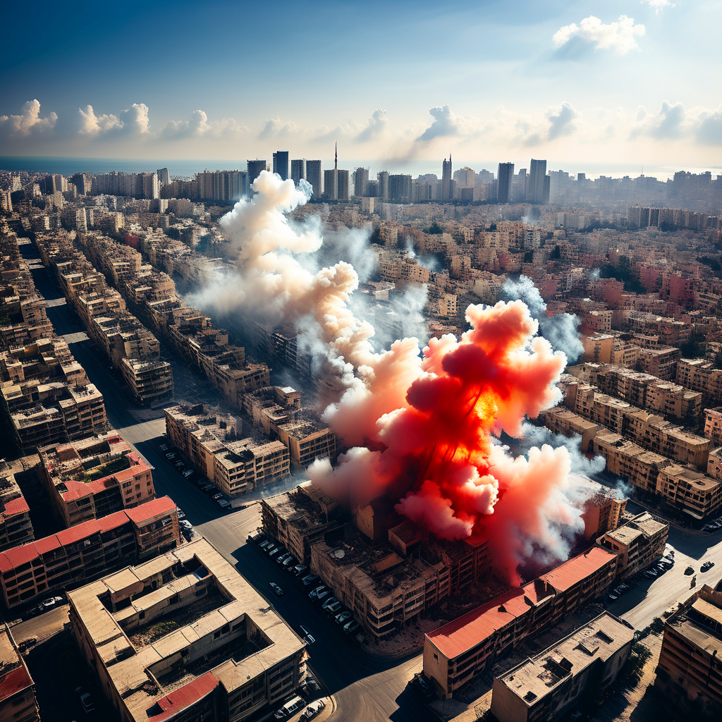 Israels Luftangriff auf Vorort von Beirut