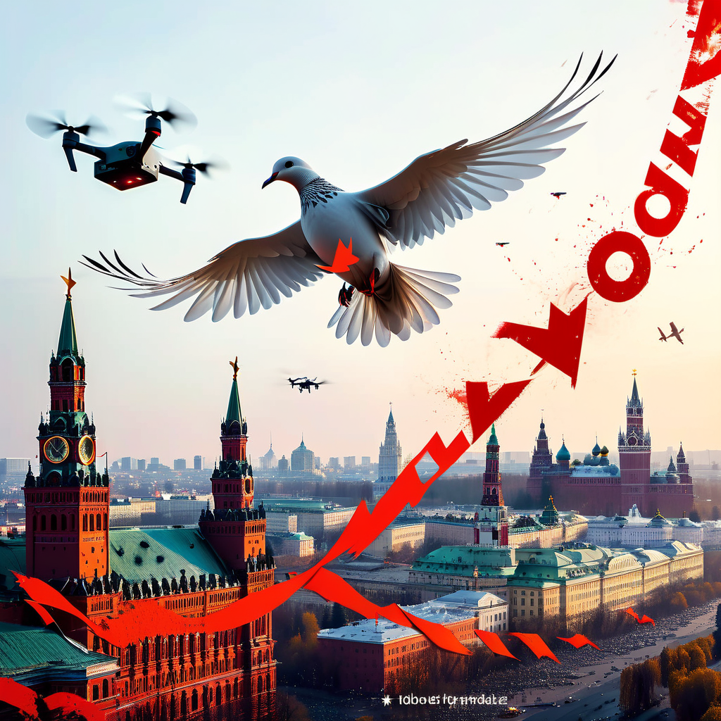 Drohnenangriffe eskalieren vor Moskaus Siegesparade