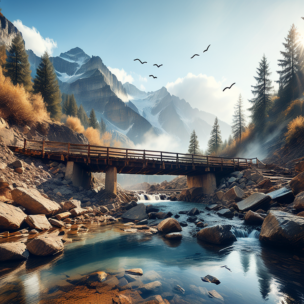 Val d’Anniviers: Alte Brücke aus Sicherheitsgründen abgerissen