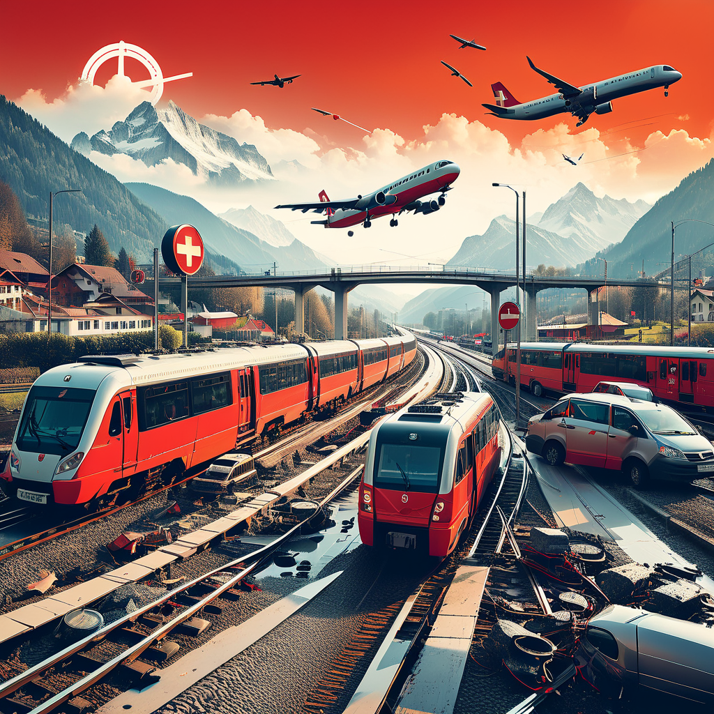 Jugendliche stellen Fragen zur kritischen Situation im schweizerischen Verkehrsnetz