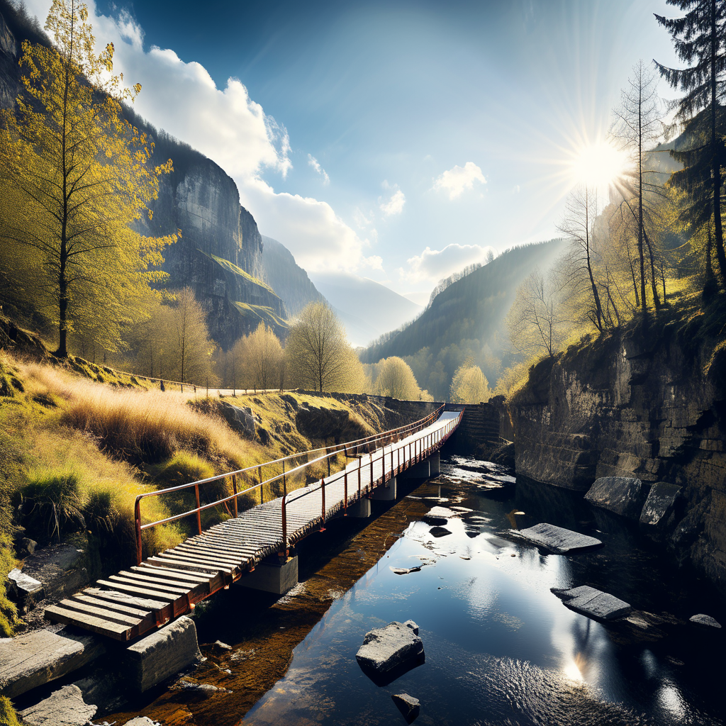 Neubau einer Wanderwegbrücke in der Rengglochschlucht geplant