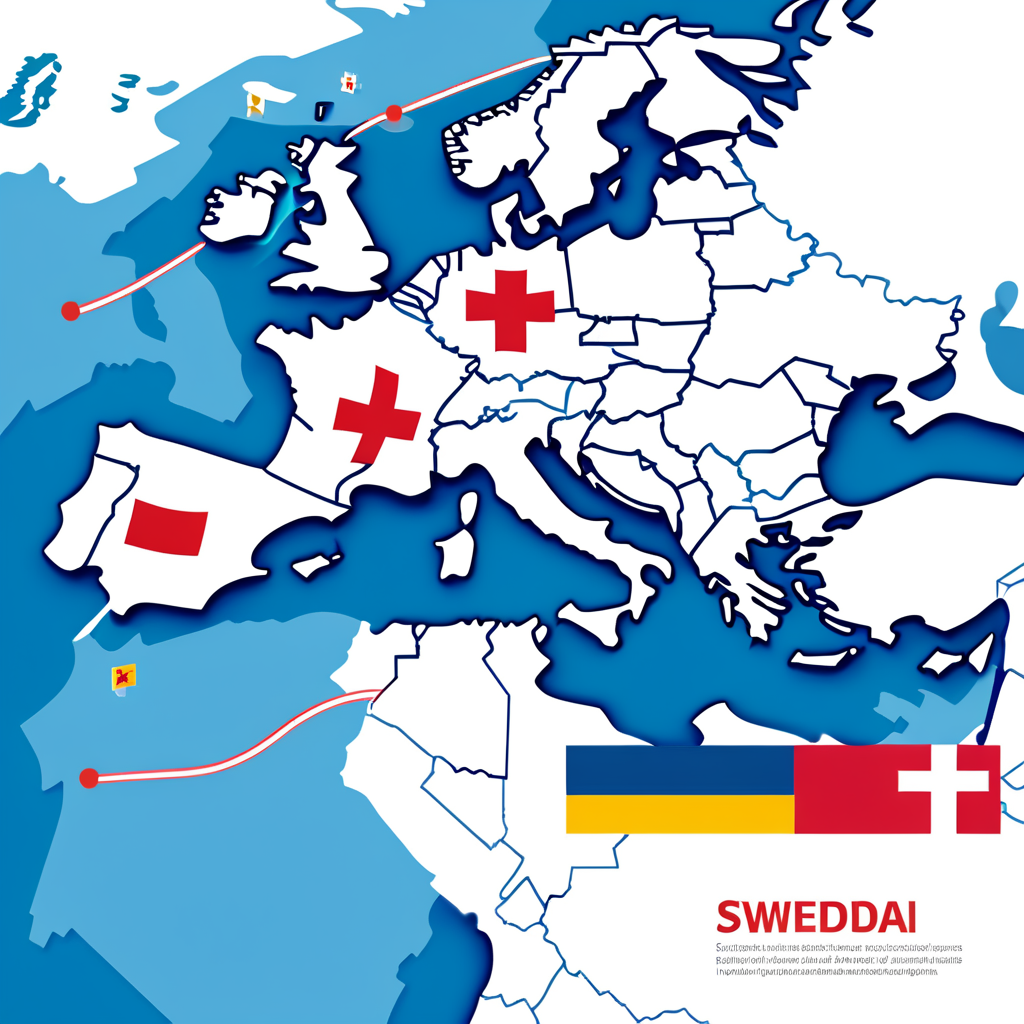 Schweizer Eishockey-Team testet in Schweden - Hintergrund: Russland und Ukraine
