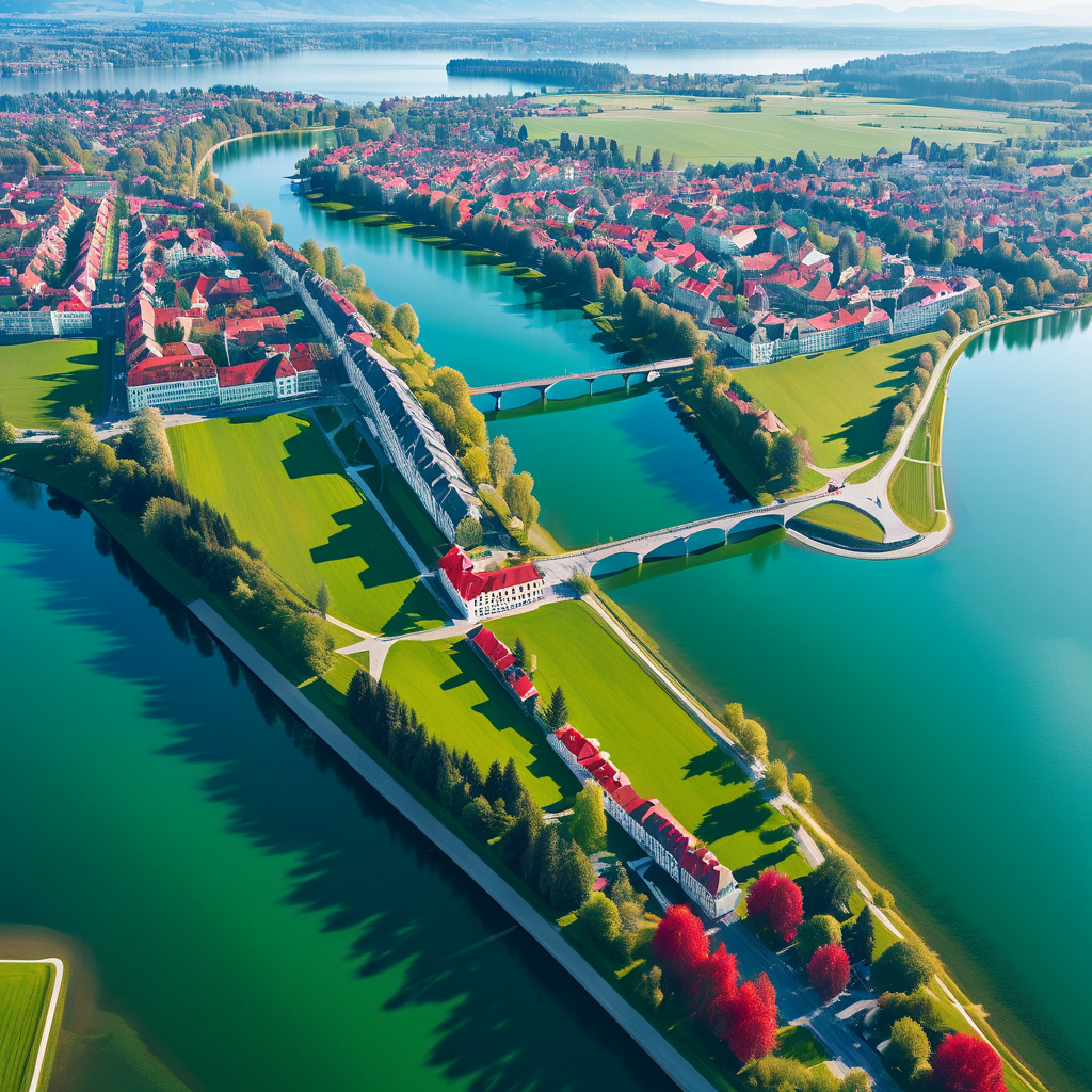 Vogelperspektive Zug: Kennst du die Orte?