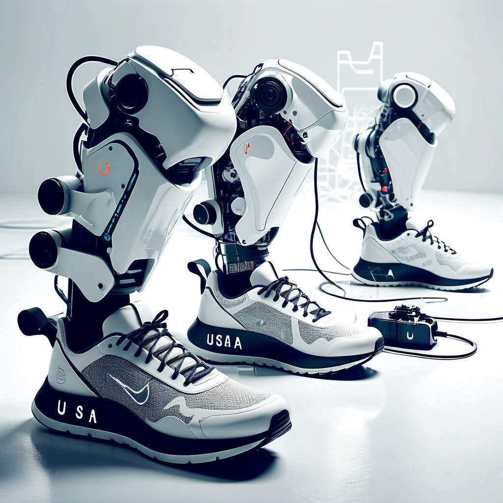 On zielt auf Massenproduktion von Laufschuhen mit Roboter-Technologie